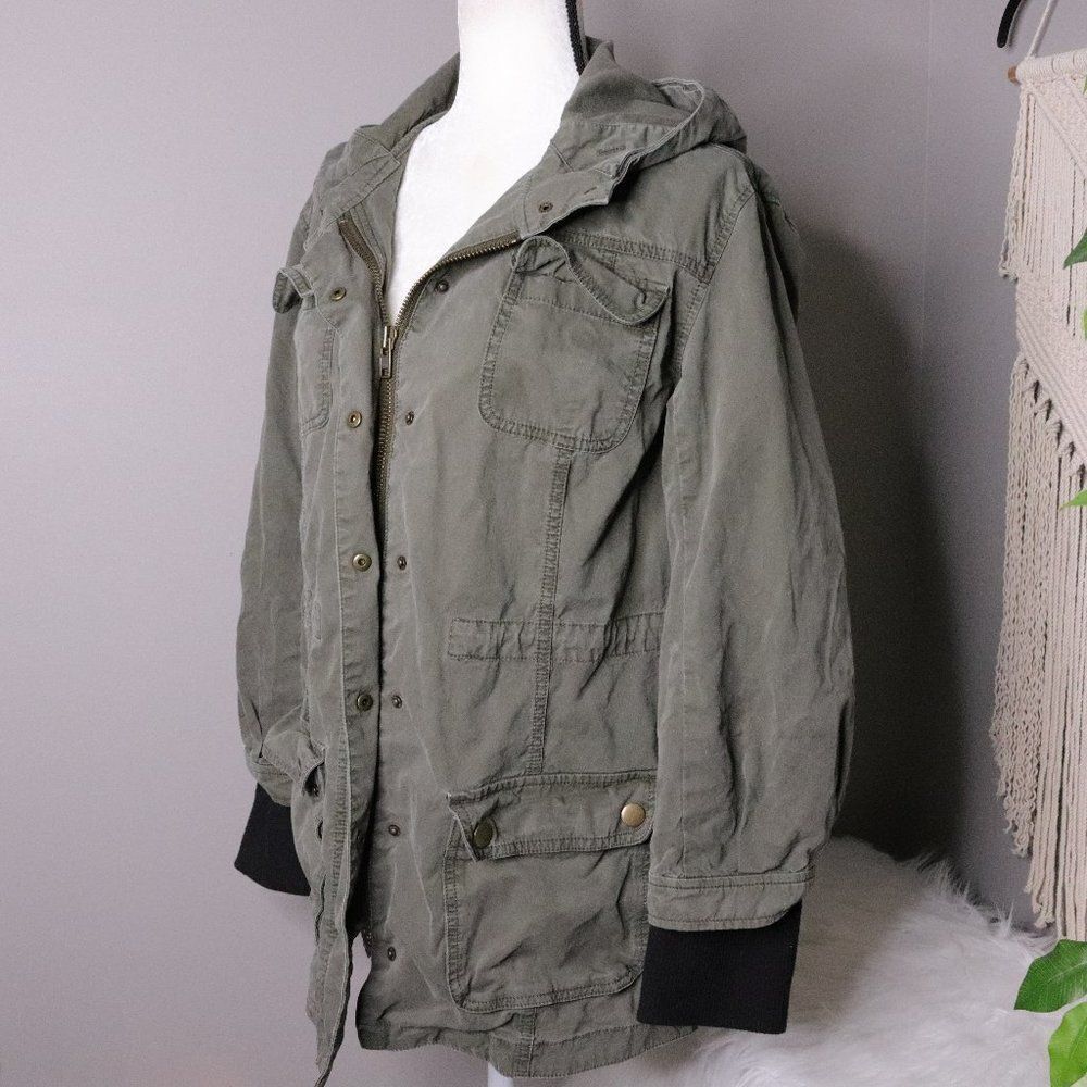 Halogen | Cargo Utility Jacket Medium